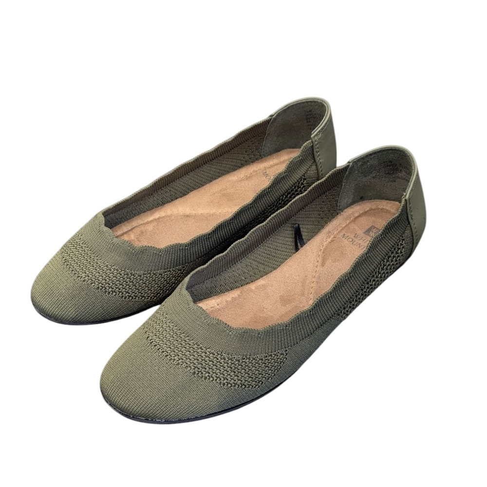 Olive Green Women's Flats